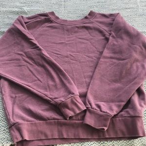 Purple sweater super comfy